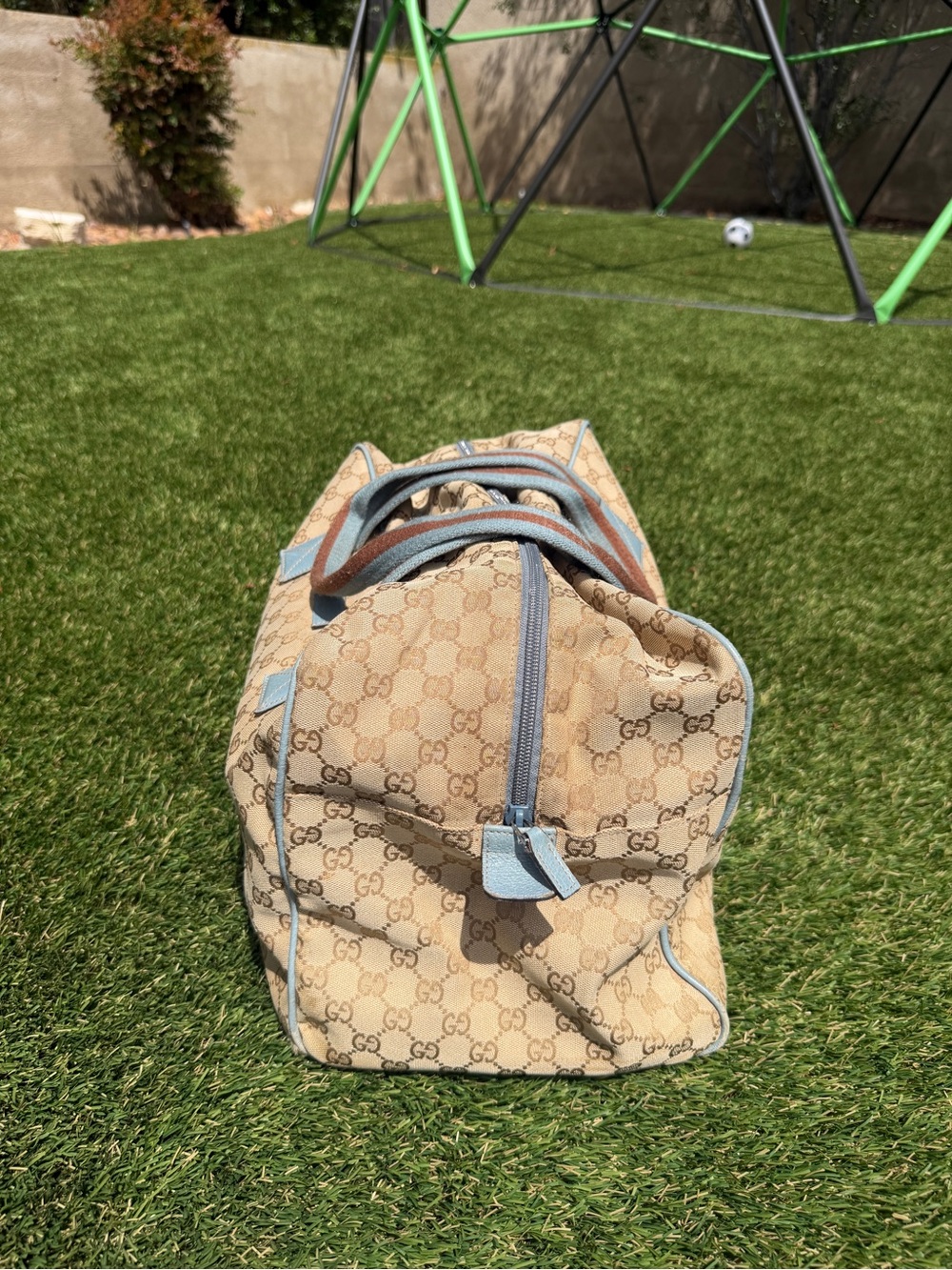 GUCCI GG Canvas Boston Bag Tom Ford Sherry Line - Picture 5 of 5